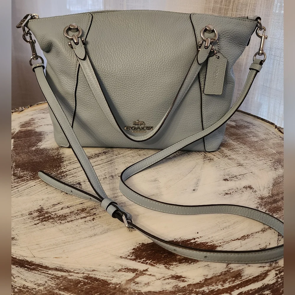 EUC Coach Kacey Satchel Shoulder Bag/Crossbody - Picture 1 of 9